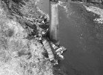 CP Coal Train Wreckage Thompson River, Lytton, BC